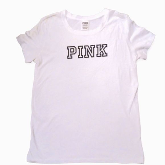 PINK Victoria's Secret Tops - PINK Victoria's Secret Short Sleeve Shirt